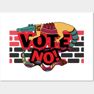 Vote No To The Voice Indigenous Voice To Parliament Posters and Art